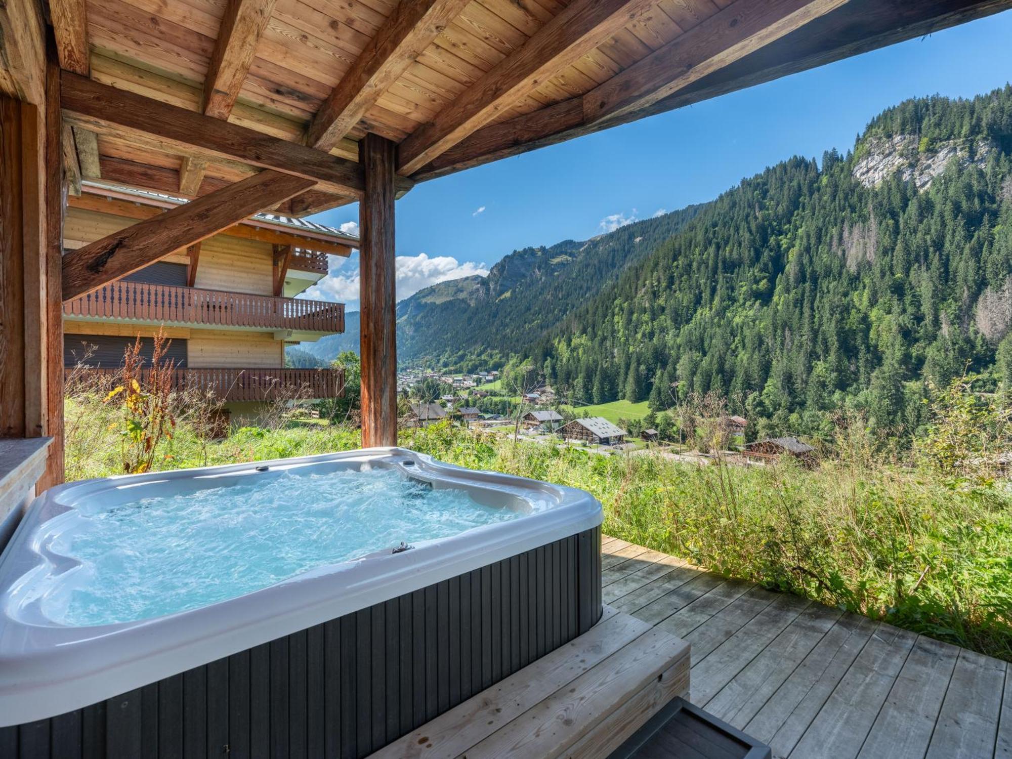 Chalet 1100 - Bo Immobilier Chatel - A Mi-Chemin Du Centre Et Du Linga - Jacuzzi Sauna Et Cheminee Экстерьер фото