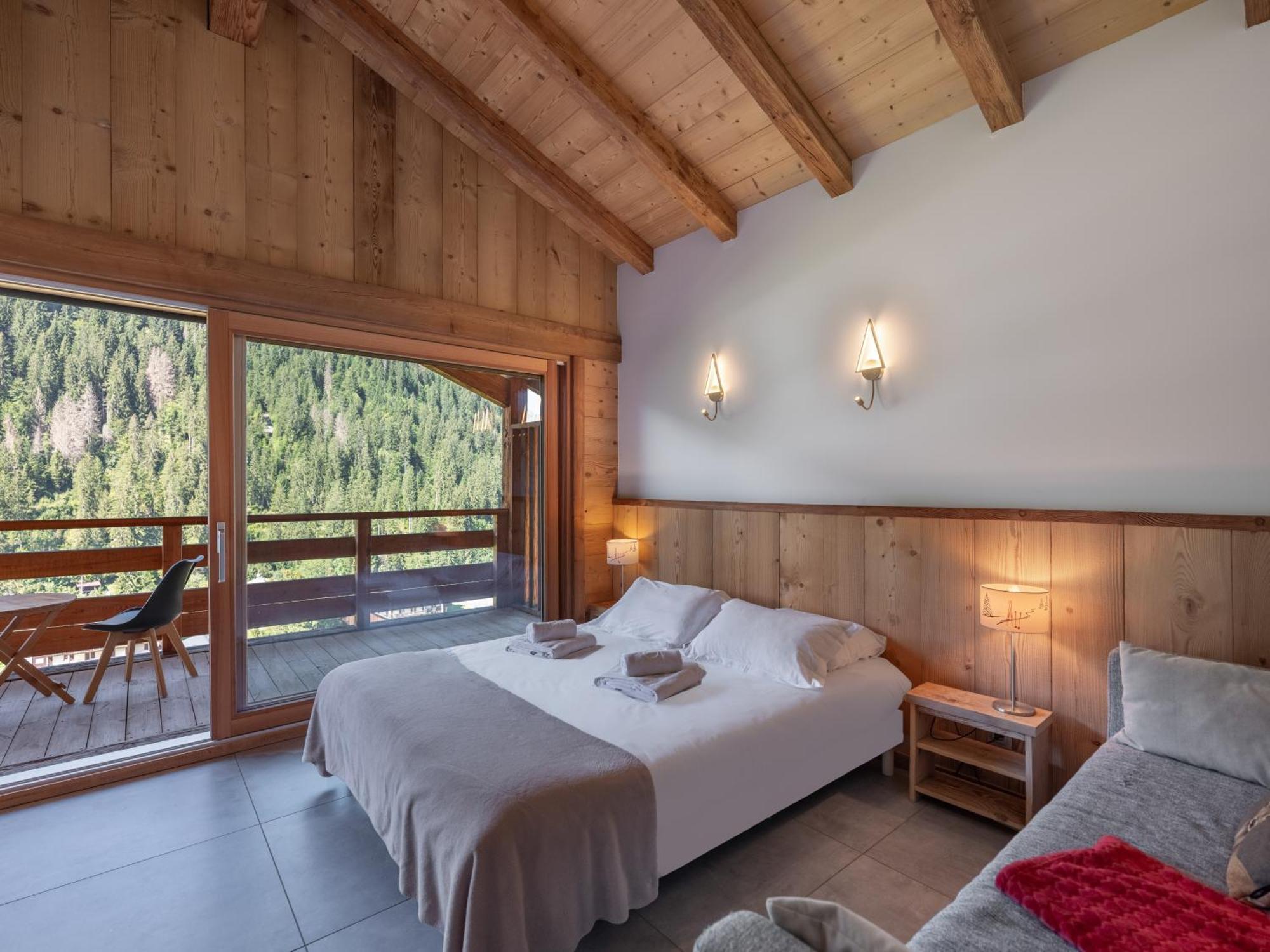 Chalet 1100 - Bo Immobilier Chatel - A Mi-Chemin Du Centre Et Du Linga - Jacuzzi Sauna Et Cheminee Экстерьер фото