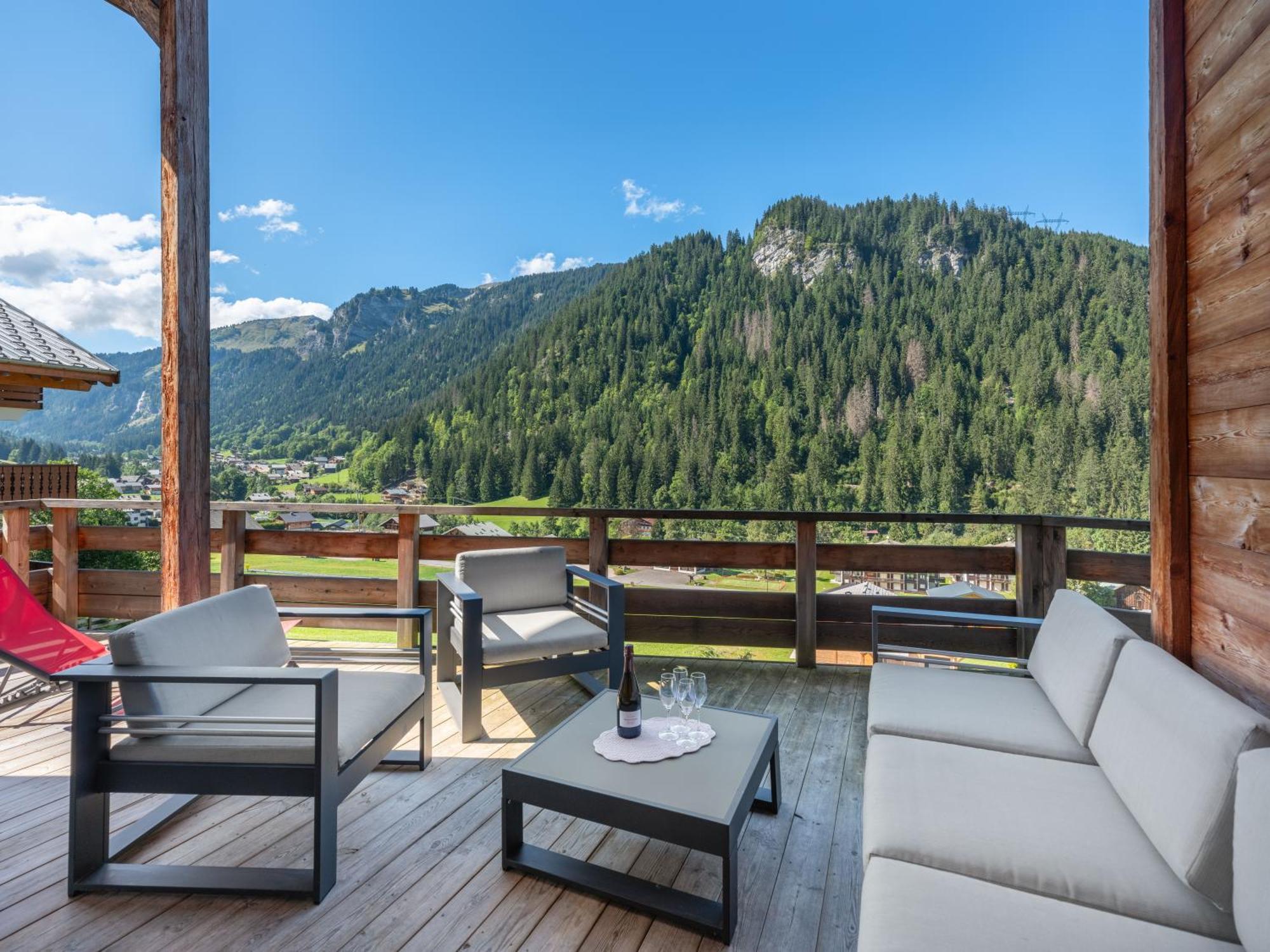 Chalet 1100 - Bo Immobilier Chatel - A Mi-Chemin Du Centre Et Du Linga - Jacuzzi Sauna Et Cheminee Экстерьер фото