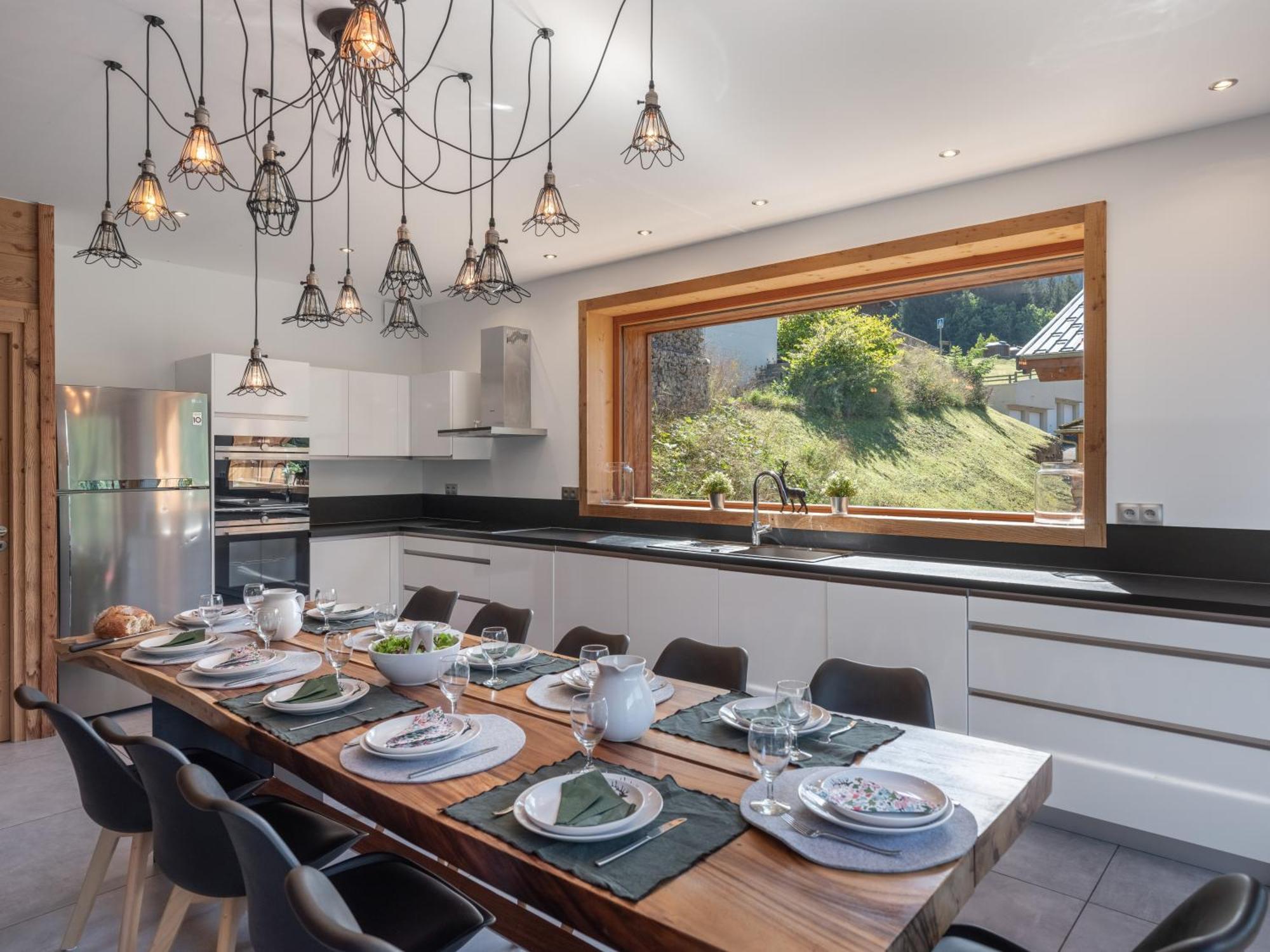 Chalet 1100 - Bo Immobilier Chatel - A Mi-Chemin Du Centre Et Du Linga - Jacuzzi Sauna Et Cheminee Экстерьер фото